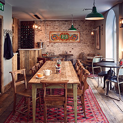 Boutique hotel in London Victoria with 10 individually designed rooms.